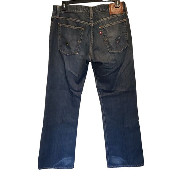Vintage LEVIS Jeans Low Boot Cut 527 W36 L32 - Picture 5 of 9